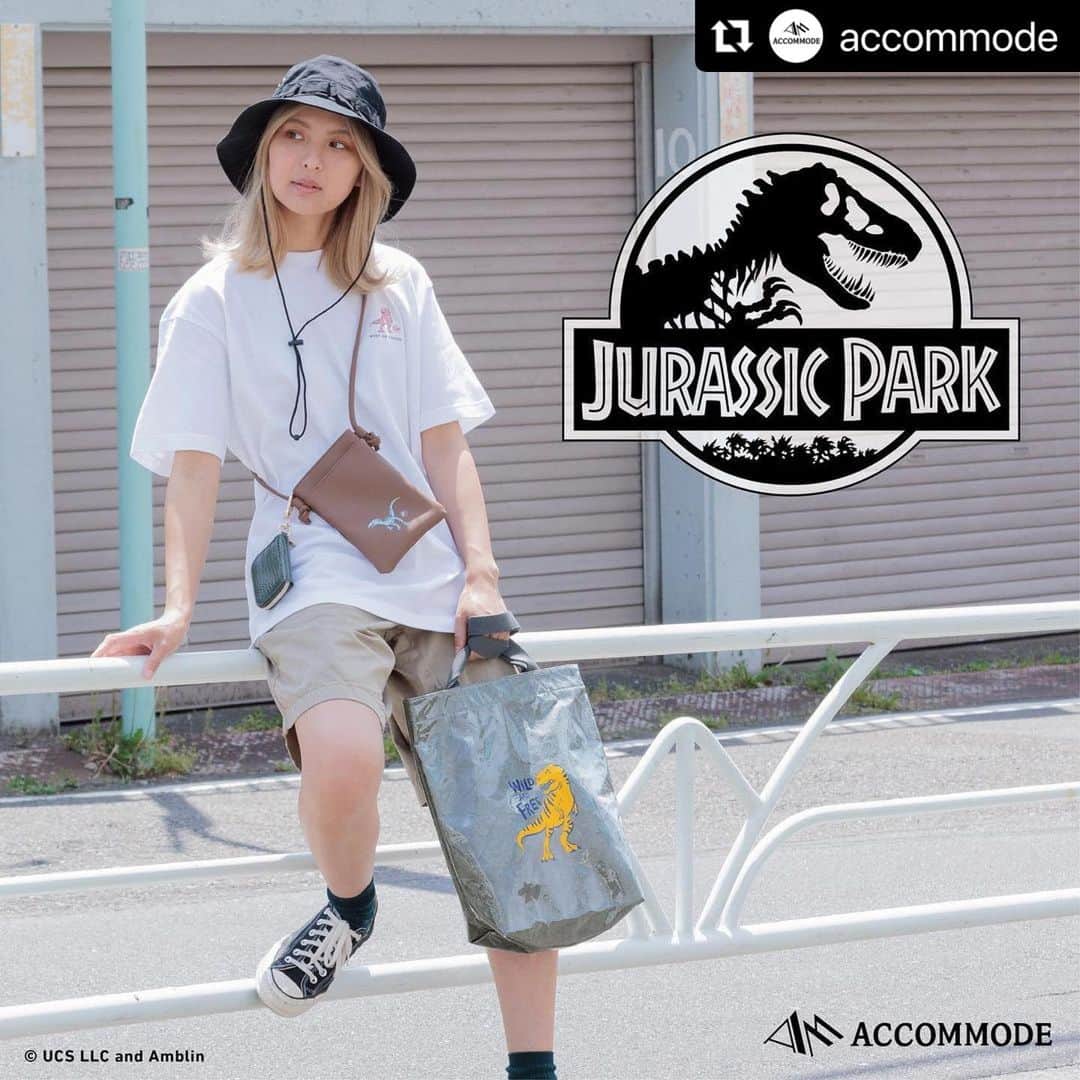 山口厚子さんのインスタグラム写真 - (山口厚子Instagram)「Jurassic Park🦖🦖🦖 とのコラボ！  モデルをさせて頂きました♪  @accommode   #accommode #model #jurassicpark」6月9日 19時08分 - atu_yaman