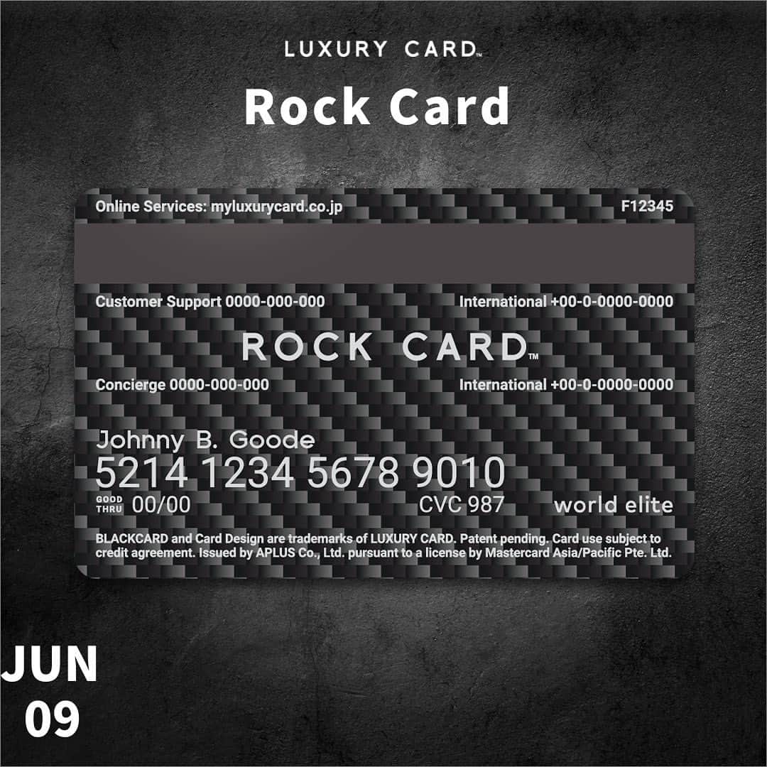 Luxury Card Japanさんのインスタグラム写真 - (Luxury Card JapanInstagram)「【どちらのデザインが好きですか？】 本日限定でLCがRCに！ Rock Cardの誕生です🎸💥  カードの利用者はなんとあの人...‼︎ 分かったあなたは真のロックンローラー💥  #ロックの日 #rock #rocknroll  #rockcard  #ロックンロール  #ロックンロールに感謝しようぜ  #ロック #ロックカード  #60srock  #70srock  #80srock  #90srock  #クレジットカード #ラグジュアリーカード」6月9日 19時29分 - luxurycardjapan