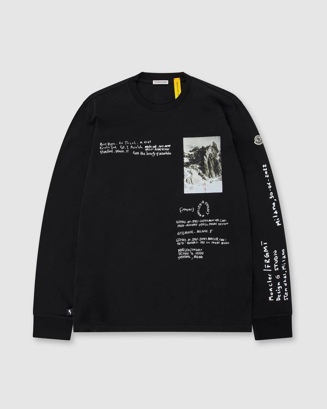 藤原ヒロシのインスタグラム：「Moncler x FRGMT now available at Dover Street Market and on the DSML E-SHOP.⁠ ⁠ @moncler @fujiwarahiroshi⁠ @lovot_official」