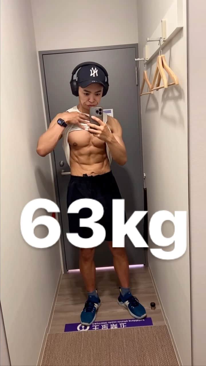 おしらのインスタグラム：「2年間で33kg痩せました！」