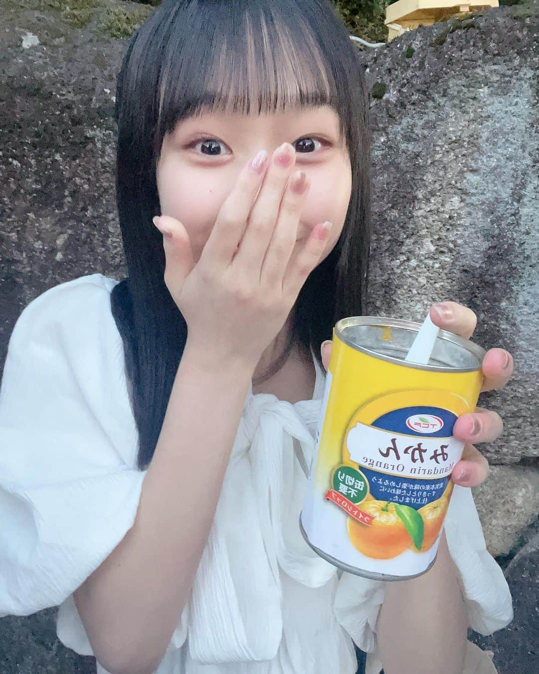 西野心桜さんのインスタグラム写真 - (西野心桜Instagram)「みかん缶を食べてるここの3コマ  #おーつー #O2 #拡散希望#名古屋 #アイドル #中2#14歳#followme #こころんの成長日記#西野心桜#女子中学生#中学生#iC#jc1#141#f4#fff#idol #O9 #キューガル #キューーガル  #熱田祭り  #みかん  #みかん缶」6月9日 21時23分 - o2_cocoro