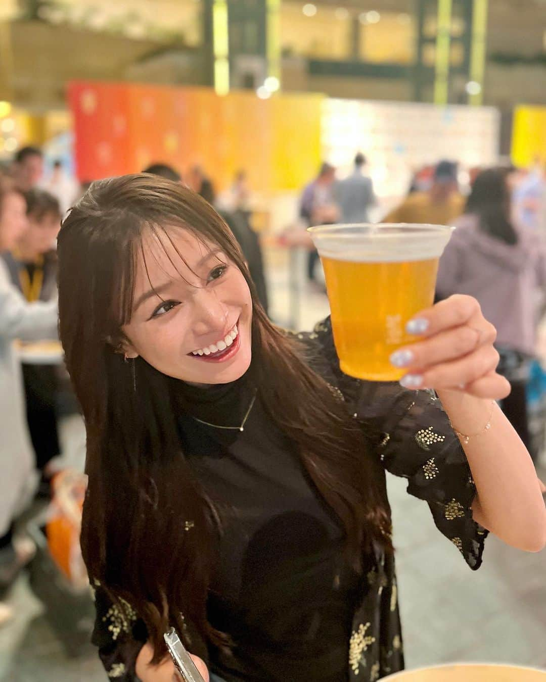 青木英李さんのインスタグラム写真 - (青木英李Instagram)「今週も、おつかれ生でした😋🍻  #🍻#週末 #乾杯 #生ビール #お疲れ様でした #beerlover」6月9日 21時45分 - eriaoki_official