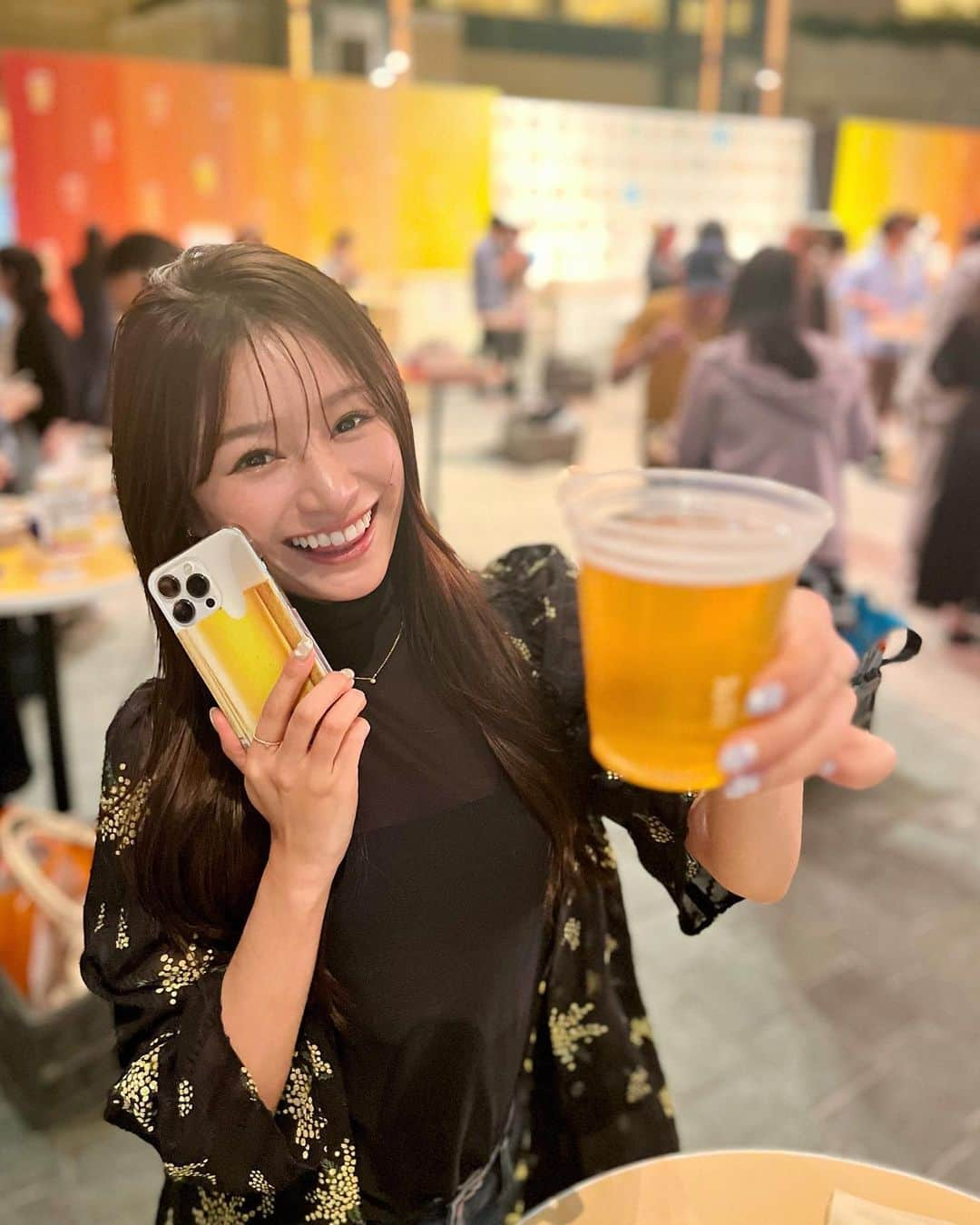 青木英李さんのインスタグラム写真 - (青木英李Instagram)「今週も、おつかれ生でした😋🍻  #🍻#週末 #乾杯 #生ビール #お疲れ様でした #beerlover」6月9日 21時45分 - eriaoki_official