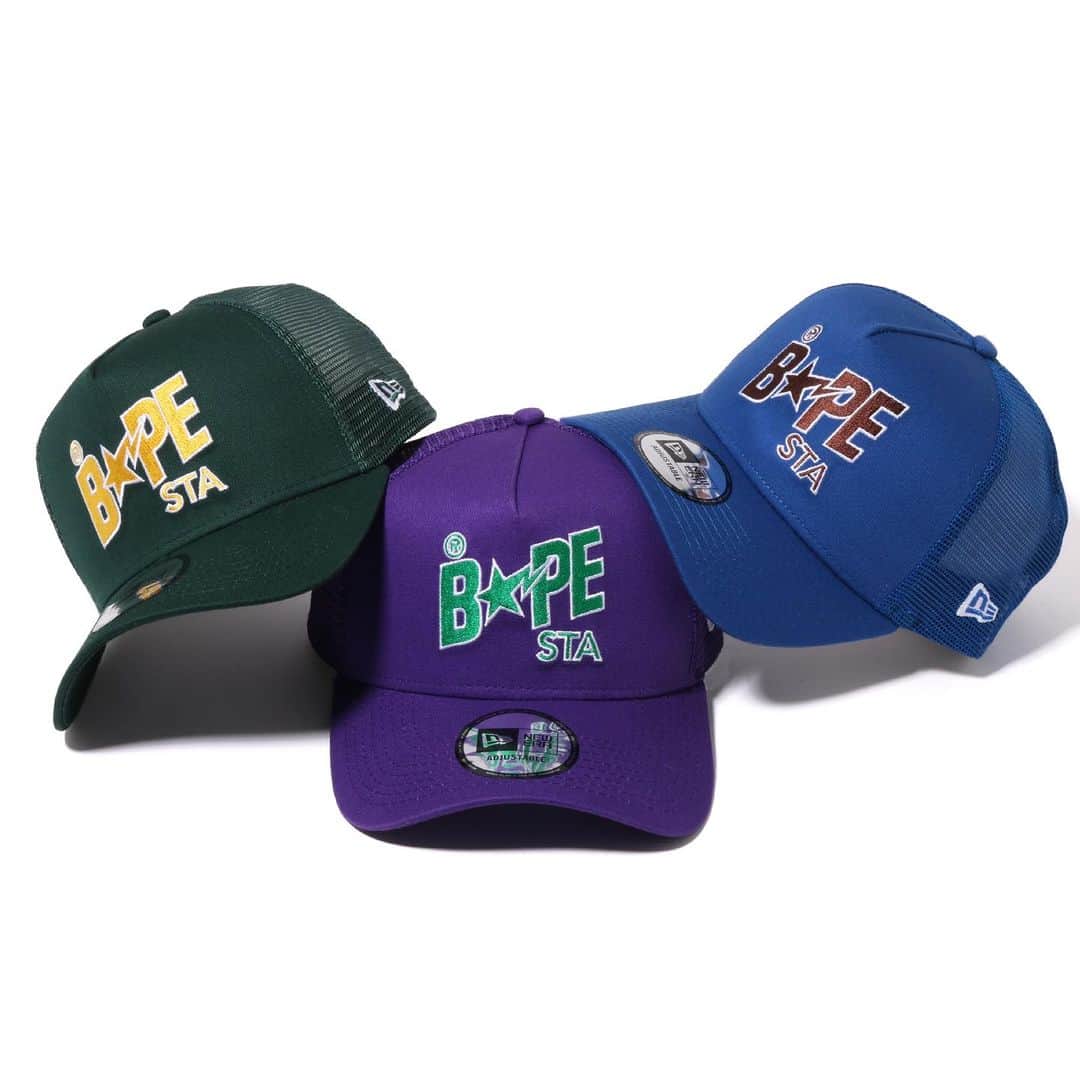 ア ベイシング エイプさんのインスタグラム写真 - (ア ベイシング エイプInstagram)「BAPE® and New Era have ...
