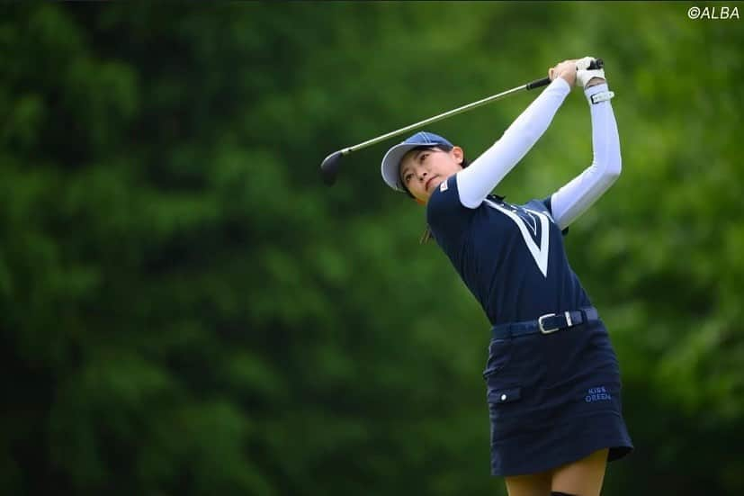 川崎志穂のインスタグラム：「0609 ・ ・ 1歩ずつ🐾 ・ ・ #jlpga #ゴルフ」