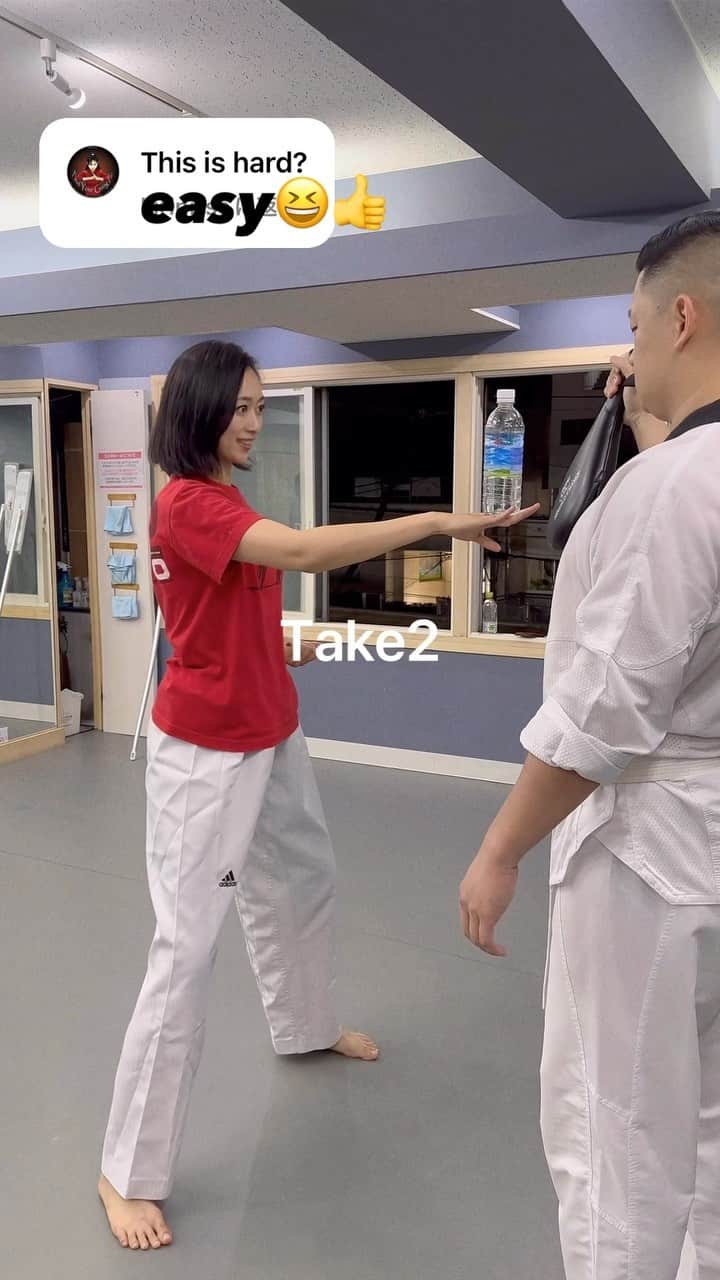梨衣名のインスタグラム：「It’s easy challenge, let’s try ✨」