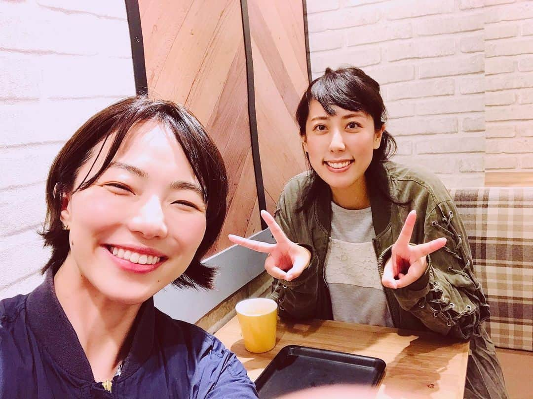 寺田浩子さんのインスタグラム写真 - (寺田浩子Instagram)「濃い芝居の二日間。 また会おうと言ったけど… 終わった13時間後に今日どうかと言ってもらえるなんて思わなかった！！嬉しすぎる。  #出逢って三日目 #雨宮萌果 さま #長話 #最高に楽しかった #感謝」6月9日 23時53分 - hiroko.2019