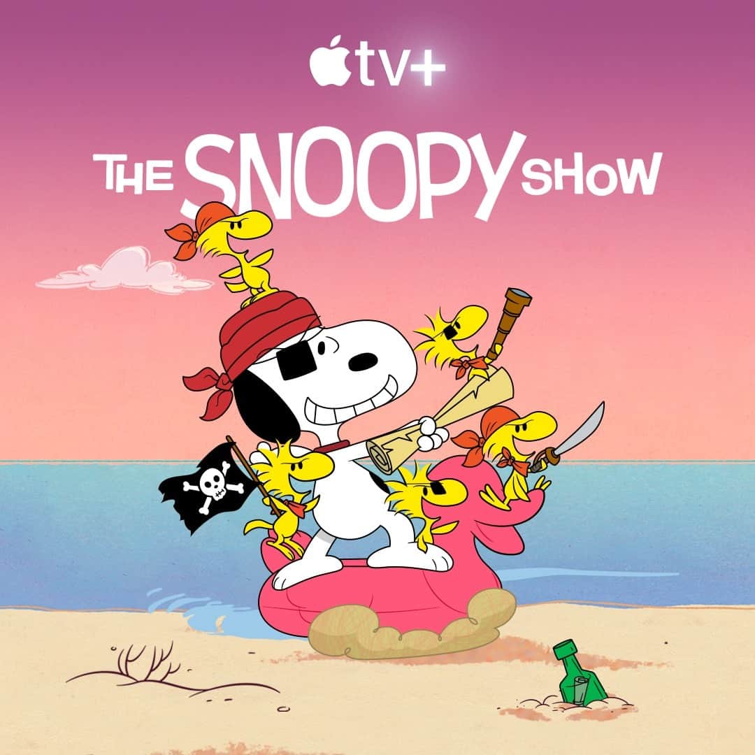スヌーピーのインスタグラム：「Snoopy and the gang are back for more in Season 3 of #TheSnoopyShow now streaming now on @AppleTV!」
