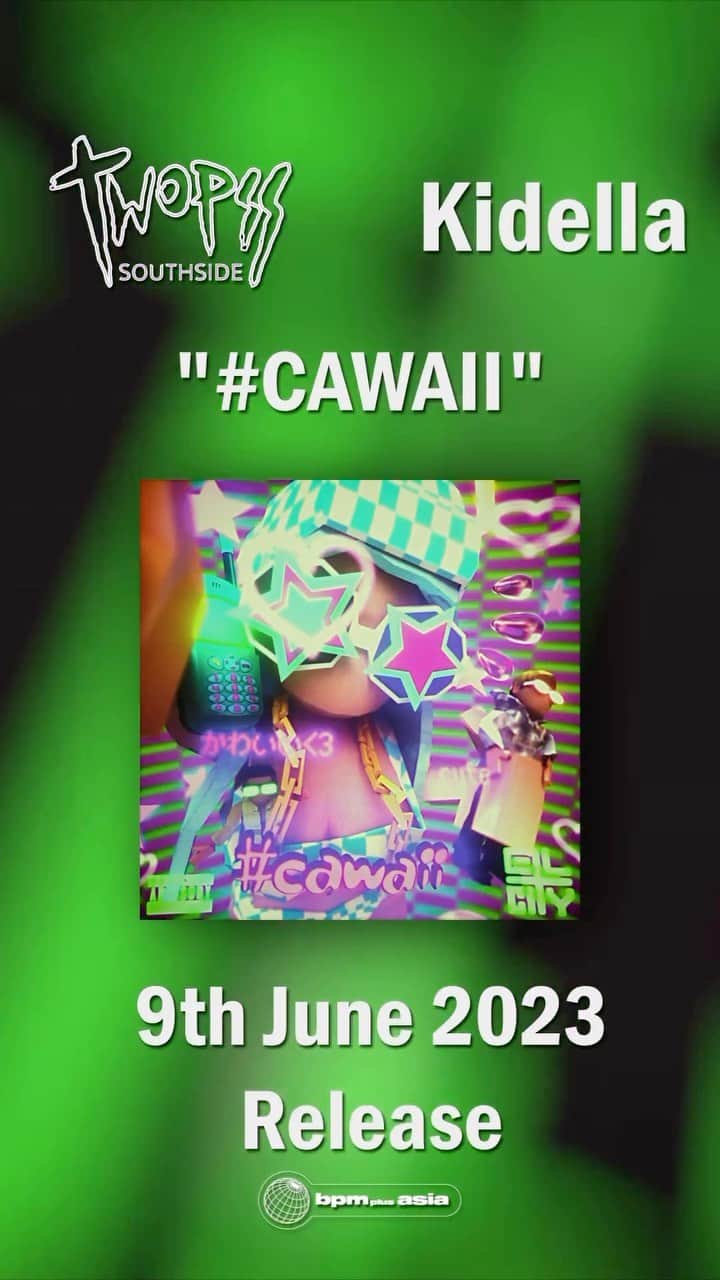 DIG DA GOOD IMCのインスタグラム：「【Release Info】  Thai × Japan Music Camp 第3弾！  "#CAWAII" /  Kidella, Twopee Southside @kidella_elcity @twopee   [Music Video] https://youtu.be/rUDvuN7X0Ow  [Download / Streaming] https://lnk.to/bpa_CAWAII  "BOSSA" @bossa.1993 のムーディーでエロティックさを感じさせるトラックに、"Kidella" @kidella_elcity のリズミカルでキャッチーなフックと、"Twopee" @twopee のクールなラップが乗り、洗練された印象を与える楽曲に仕上がっています。  Music Videoは名古屋のレーベルD.R.C.のメンバーとして、"JODY / Bad News feat. YTG"のVideoや、"ゆるふわギャング / Ying Yang"のジャケットなど、HIPHOP繋がりの作品制作を手掛けるデジタルアーティスト"ONI" @onifromheaven3d が担当！ CGアニメーションの中に登場するアーティストらにも注目！  bpm plus asia presents "Thai Japan Music Camp" Executive produced by DABOYWAY and HOKT @daboyway @hokt_official  @ddggbkk  @bpmtokyoplusasia  #Kidella #TwopeeSouthside #CAWAII #BOSSA #ONI #digdagood #ddgg #bpmplusasia #KSR」