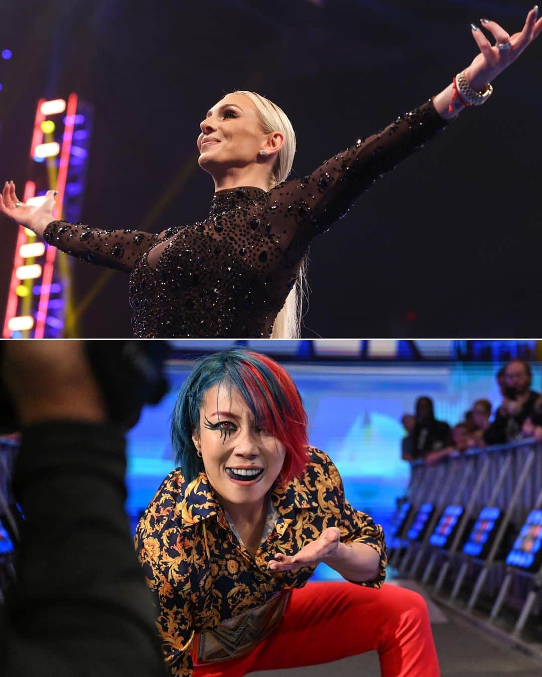 華名（明日華）さんのインスタグラム写真 - (華名（明日華）Instagram)「@wwe_asuka has got a BRAND NEW #WWE Women’s Championship, and @charlottewwe returned to challenge for it on today’s #SmackDown!   आस्का को एक नया डब्लूडब्लूई महिला चैम्पियनशिप मिला, और शार्लेट फ्लेयर आज के स्मैकडाउन पर एक चुनौती के साथ लौटी!」6月10日 13時07分 - wwe_asuka
