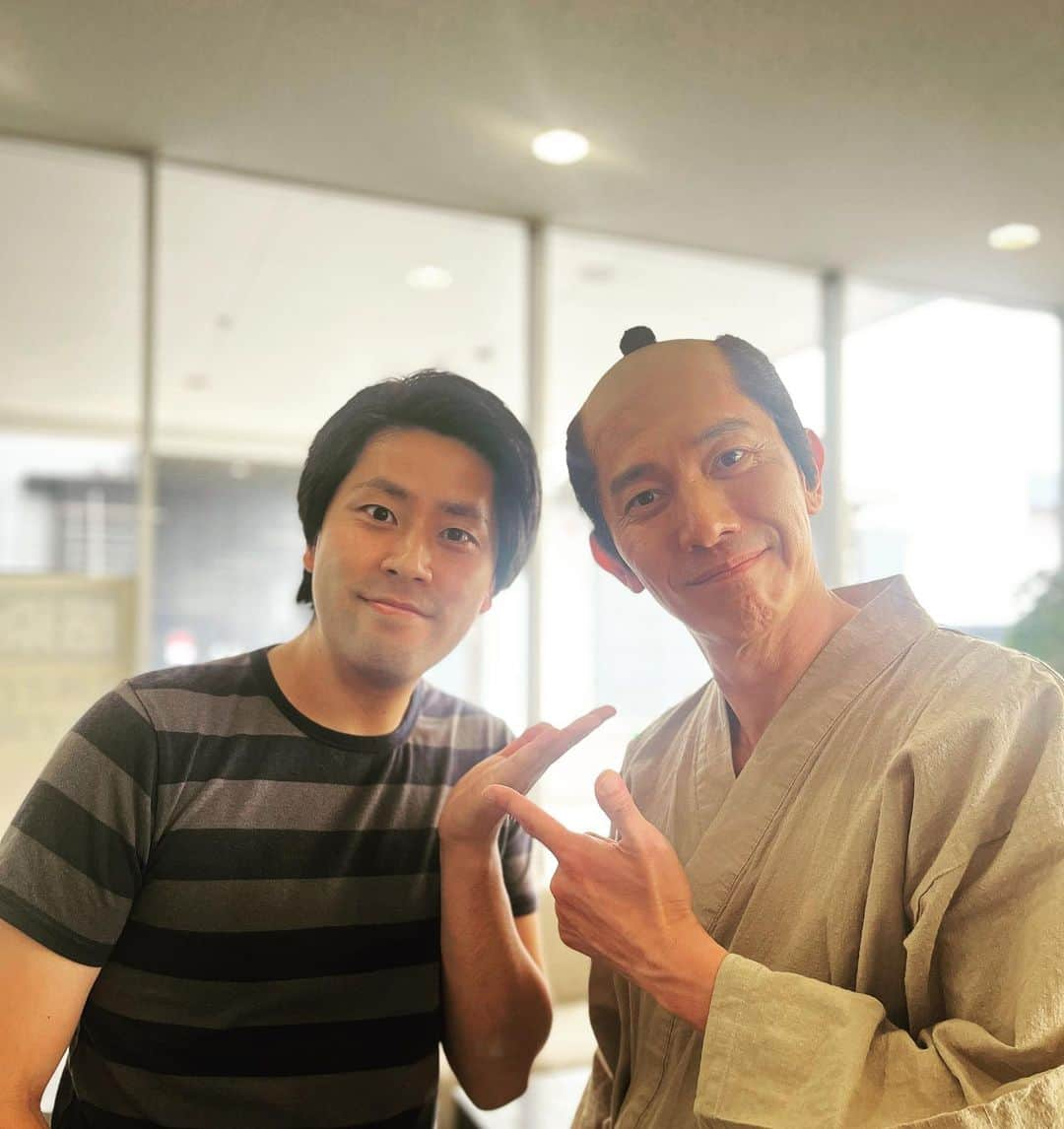 盛岡豊さんのインスタグラム写真 - (盛岡豊Instagram)「私の殺陣の師匠、清家一斗のカシラ。 あ、今回はお父上の清家三彦さんがカシラか。 こうして現場で再会出来るのが心底嬉しいのです。  #時代劇 #殺陣師 #清家一斗 #京都 #太秦」6月10日 13時11分 - yutakabob