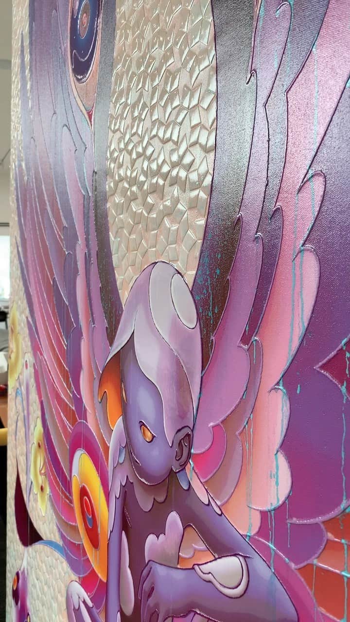 ジェームス・ジーンのインスタグラム：「@rkive is Moonchild 🌙 On view soon in Frankfurt for Seven Phases @bts.bighitofficial」