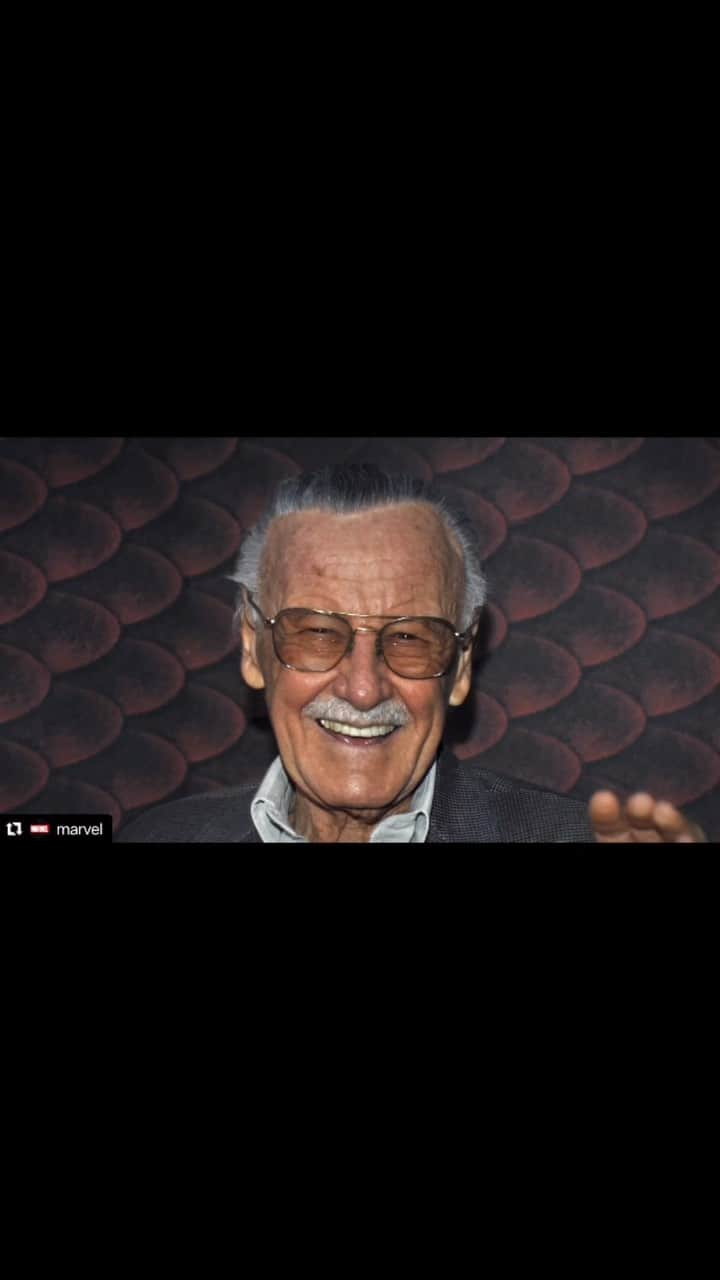 スタン・リーのインスタグラム：「Just 1 week until the premiere of the new Stan Lee documentary on @disneyplus! Raise your hand if you’ll be watching June 16!  #StanLee100 #StanLee」