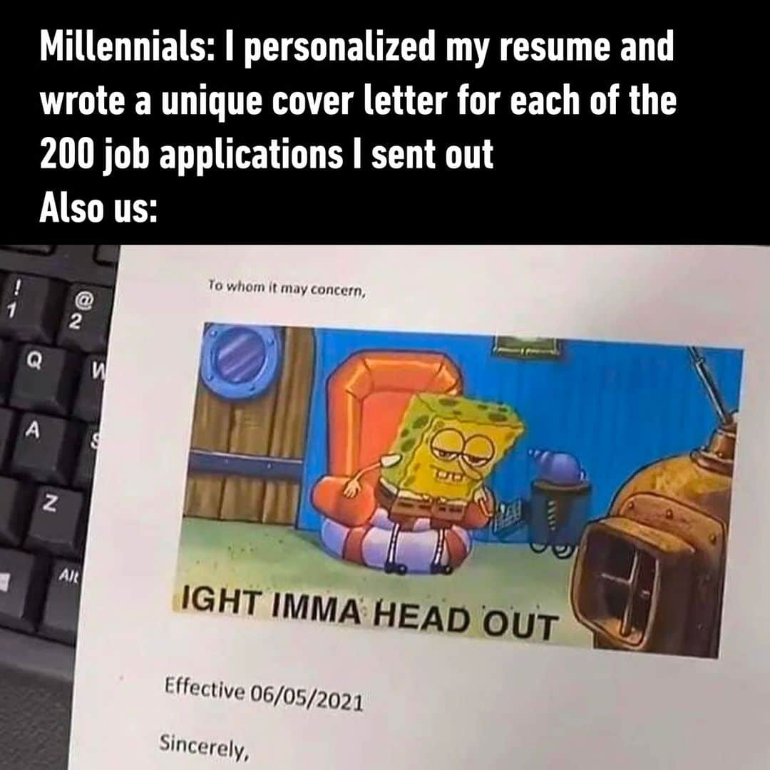 9GAGさんのインスタグラム写真 - (9GAGInstagram)「Bye - #millennials #job #resign #memes #9gag」6月10日 7時01分 - 9gag