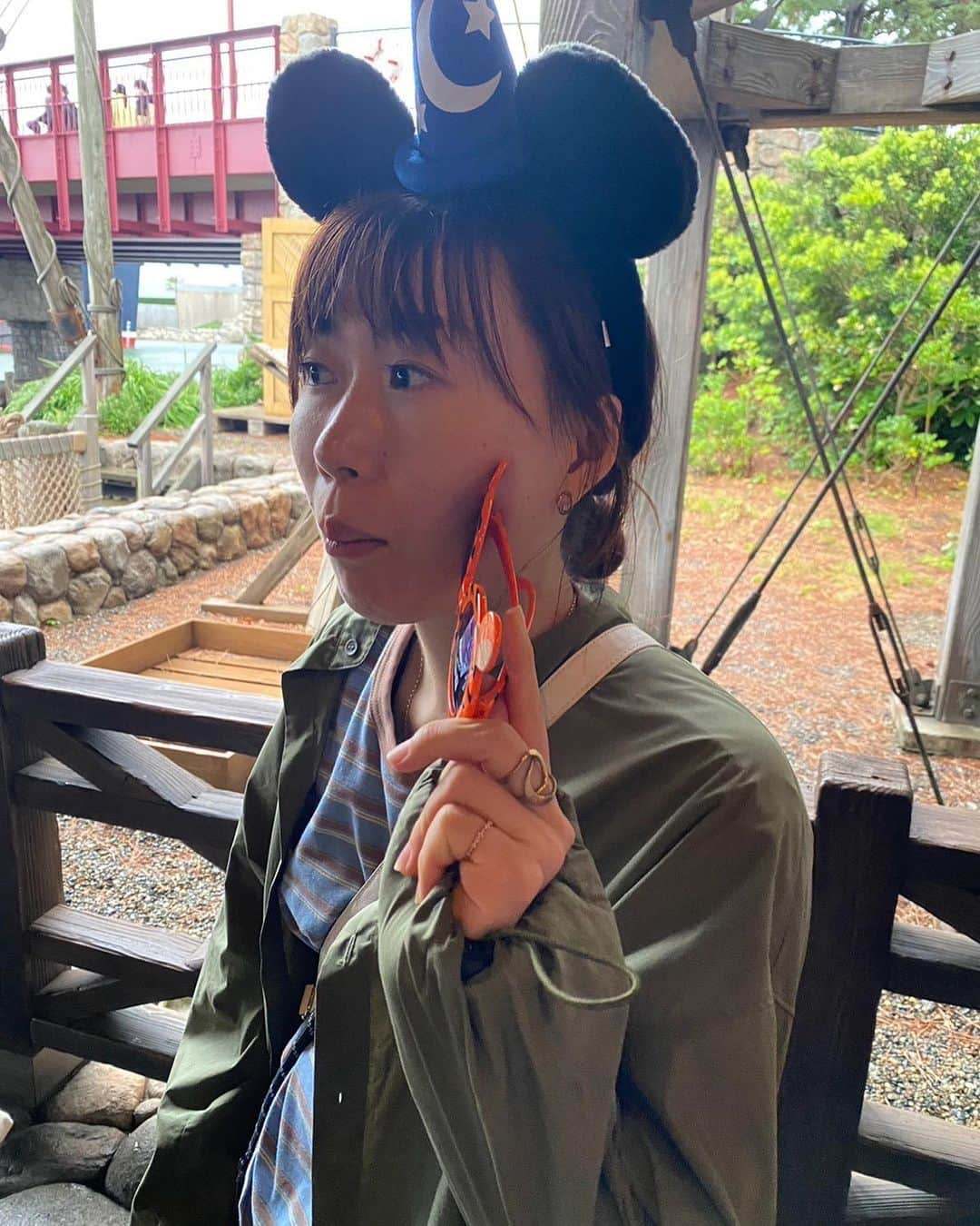 本橋菜子さんのインスタグラム写真 - (本橋菜子Instagram)「🐭🏰 　 とっても幸せだったいつかの休日 ディズニーはやっぱり夢の国でした。   👕 @universaloverall_jp  @universaloverall_tokyo  #universaloverall  #pr」6月10日 10時26分 - nakomotohashi