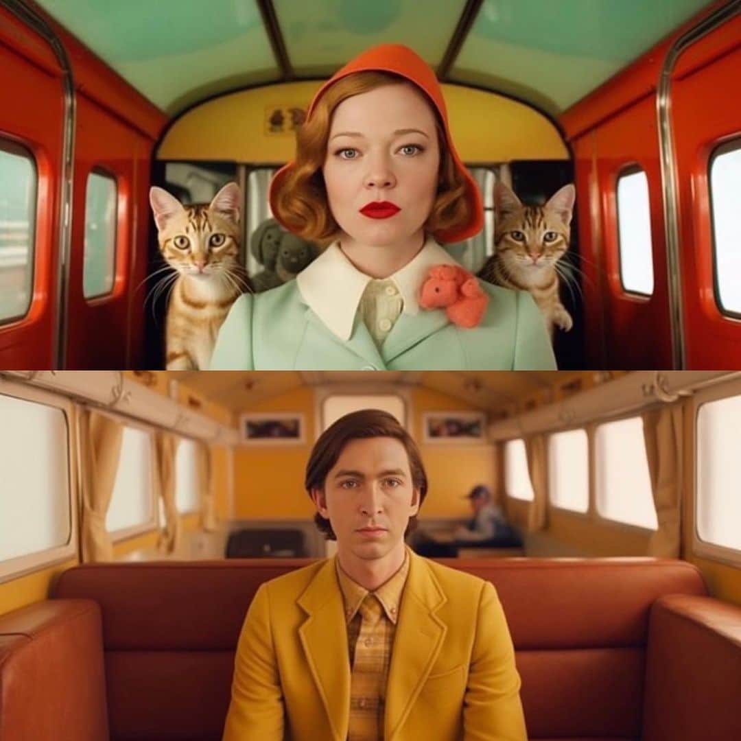 The Cool Hunterのインスタグラム：「Succession x Wes Anderson @artsyalgorithm」