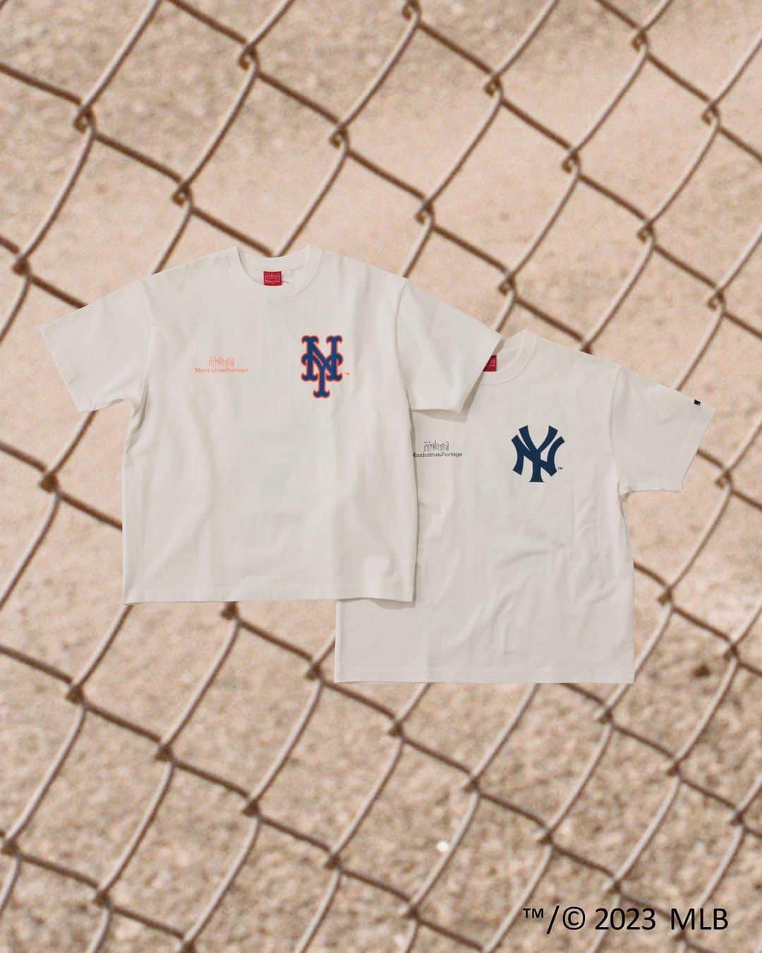 マンハッタンポーテージさんのインスタグラム写真 - (マンハッタンポーテージInstagram)「Manhattan Portage × MLB S/S Print T-Shirt  2023.06.17(sat) on sale   #manhattanportage #newyork #MLB #baseball #yankees #mets #apparel #tshirt  #マンハッタンポーテージ #マンハッタンポーテージ #ニューヨーク #メジャーリーグベースボール #ヤンキース #メッツ #アパレル」6月10日 11時49分 - mp_japan
