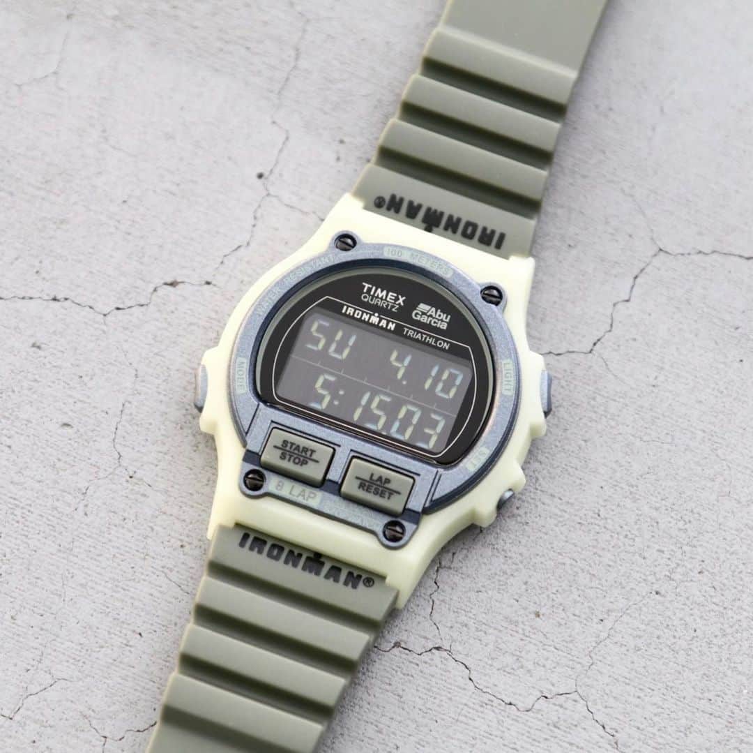 のインスタグラム：「【limited】#10倍PT対象商品!! ABU GARCIA × TIMEX / アブガルシア × タイメックス "IRONMAN 8 LAP" ¥ 17,600-  〈onlin store / @digital_mountain〉 https://www.digital-mountain.net  【オンラインストア#DigitalMountain へのご注文】 *24時間受付 *14時までのご注文で即日発送 *1万円以上ご購入で送料無料/ tel：084-973-8204   We can send your order overseas. Ordering procedure details can be found here. >>http://www.digital-mountain.net/html/page56.html   #abugarcia  #timex #アブガルシア #タイメックス  実店舗：#WonderMountain  〒720-0043  広島県福山市船町2-23 JR 「#福山駅」より徒歩10分 #ワンダーマウンテン #japan #hiroshima #福山 #福山市 #尾道 #倉敷 #鞆の浦 近く  WOMEN/GOODS： @hac.bywondermountain」