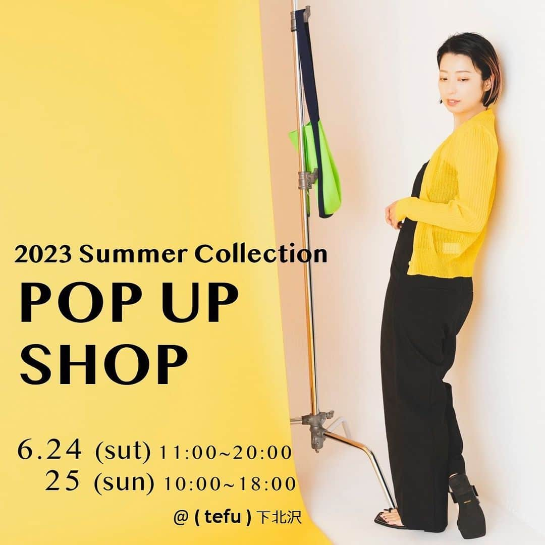 春花きららのインスタグラム：「POPUP SHOP開催のお知らせです☺︎✨  ／ 2023 summer collection HARUHANA -select shop- in 下北沢 ＼  遊び心あふれる新作ニットを中心に、夏にぴったりなアイテムをご用意しました✨  今回出店する場所は、進化がとまらない街！！ 「下北沢」にてオープン‼️  美味しいお店やオシャレなお店がズラーっと並んでいて、街中をブラブラ歩くだけでもとっても楽しめます♪  素敵な下北沢の街並みとともに、みなさまのお越しを心よりお待ちしております！！  ⭕️日時 6/24 (土) 11:00~20:00  6/25 (日)  10:00~18:00  ⭕️場所 世田谷区北沢2-21-22（ tefu ） ２F studio ・小田急線下北沢駅　南西改札口から徒歩0分 ・京王井の頭線　中央改札口　徒歩3分  #2023ss #夏物 #下北沢  #popupshop  #ポップアップショップ  #2日間限定  #ニット  #ファッション  #日本製  #新潟ニット  #セレクトアイテム  #ファッション好きな人と繋がりたい  #ニット好きな人と繋がりたい」