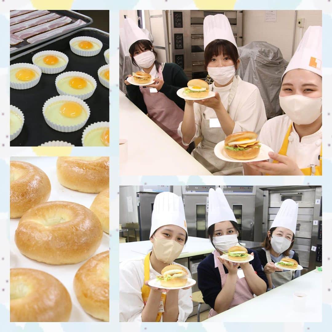 神戸製菓専門学校（公式）さんのインスタグラム写真 - (神戸製菓専門学校（公式）Instagram)「🌈保護者も体験！オープンキャンパス🌈  本日は特別に保護者の方も一緒に体験して 試食していただける日でした✨😋  洋菓子では製菓本科(昼2年制)学科長の 松田先生による皿盛りデザート＆マカロン😍  パンでは製パン本科(昼1年制)学科長の 南田先生によるベーグルサンドでした！🥯😋   親子そろって、仲良く楽しそうに、 こだわって作る様子が微笑ましかったです😊  ご参加ありがとうございました♪ ----------------------------  ★高校3年生・既卒の方へ★  6月からAOエントリーがスタートしています❗️  部活などでオープンキャンパスにまだ行けてない… という方は、ぜひ6月のうちにご参加くださいね👍  ●6/11(日)AO入試対策講座 「ベリーのレアチーズタルト」  ●6/17(土)4つの学科まるわかりDAY 「カメさんメロンパン＆うさぎフランクロール」  ●6/18(日)4つの学科まゆわかりDAY 「季節のフルーツタルト」  ●6/25(日)W体験オープンキャンパス 「ショートケーキ＆ピザ」  #神戸製菓 #神戸製菓専門学校 #オープンキャンパス #製菓 #製パン #パティシエ #パン職人 #スイーツ #パン #マカロン #皿盛り #ベーグル #ベーグルサンド #パン作り #お菓子作り #神戸 #三ノ宮 #pattistagram2023」6月10日 21時44分 - kobeseika_info