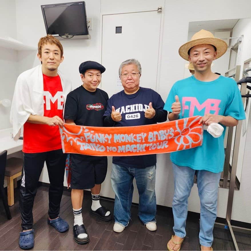 LITTLEのインスタグラム：「太陽の町八王子☀️最高のスタート #ファンモン #ミゾ部長 #八王子少年」
