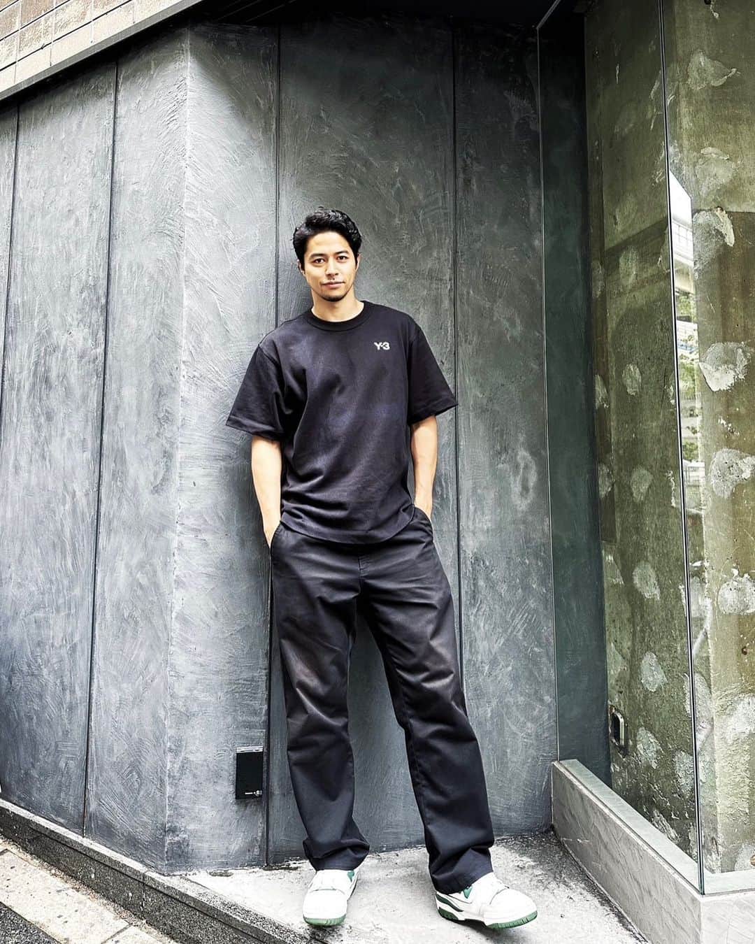 三渡洲舞人のインスタグラム：「Todays look… #fashion#model#style」