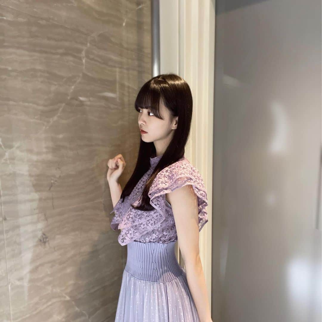 桜田彩叶のインスタグラム：「綺麗めどうー？🪻♡  #ワンピース  #骨格ウェーブ  #snidel」