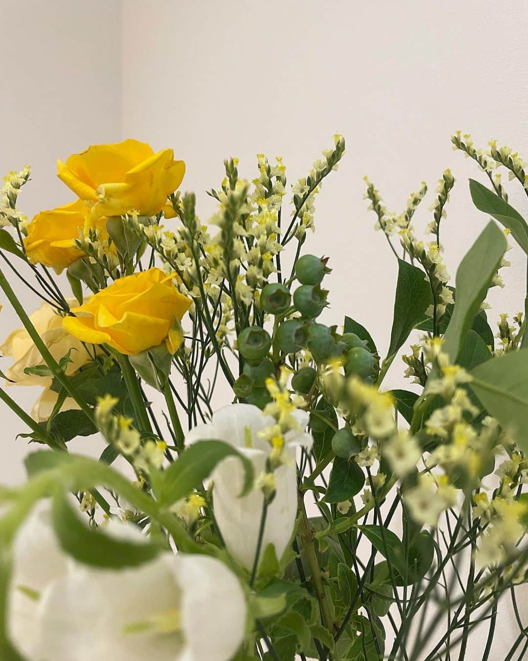 後藤夕貴のインスタグラム：「🌼🌿🫐」