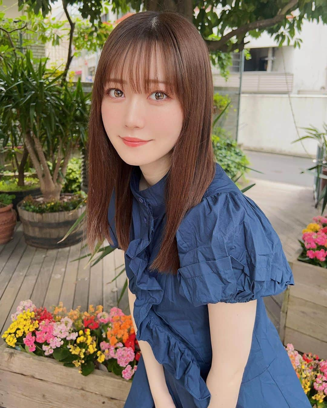 麦さんのインスタグラム写真 - (麦Instagram)「. . お花だいすき〜 . . . . . .」6月10日 16時01分 - _naa525_