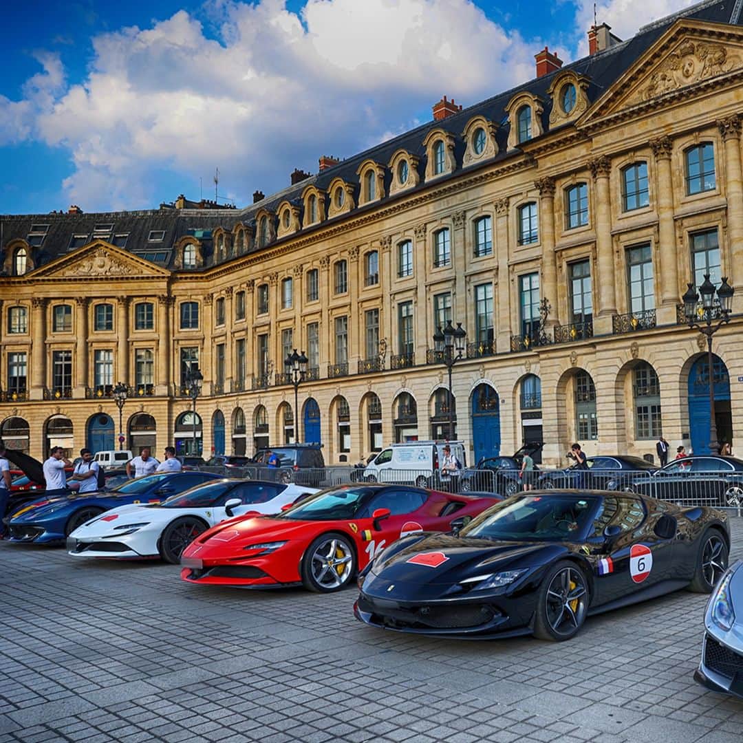 フェラーリさんのインスタグラム写真 - (フェラーリInstagram)「That’s a wrap of the journey of Ferrari from all over the world departed from #Paris heading to #LeMans, passing through different locations and breathtaking views.   Take a look at the final recap and enjoy the Ferrari comeback at #LeMans24 after 50 years.  #DrivingFerrari #Ferrari」6月10日 17時00分 - ferrari