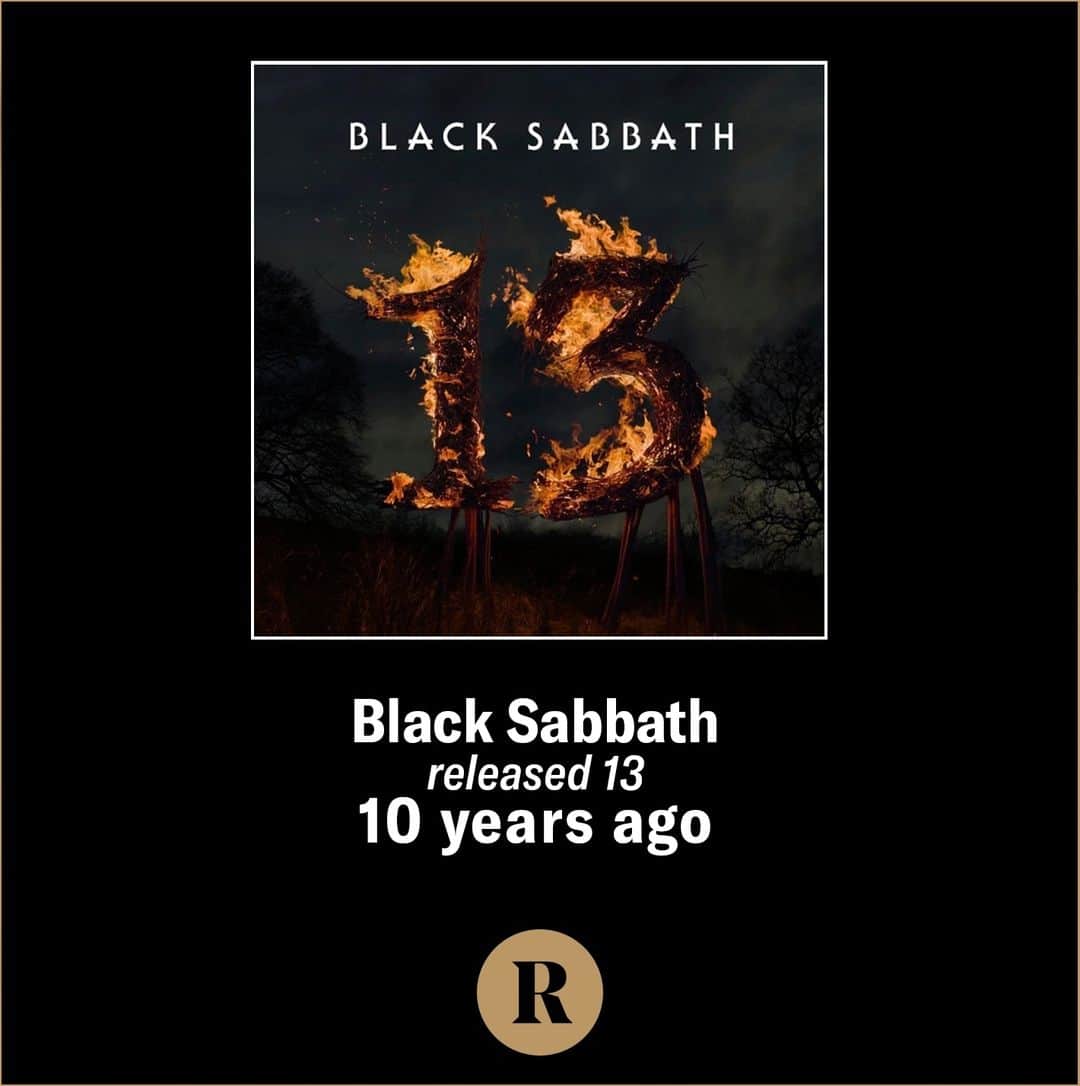 Revolverのインスタグラム：「⚡ Black Sabbath released their final album '13' on this day in 2013. ⁠ ⁠ 🎧 Where do you rank it in their discography?」