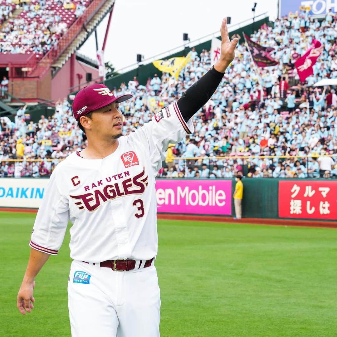 東北楽天ゴールデンイーグルスさんのインスタグラム写真 (東北楽天ゴールデンイーグルスInstagram)「⚾️ ⚾️E 10 D⚾️