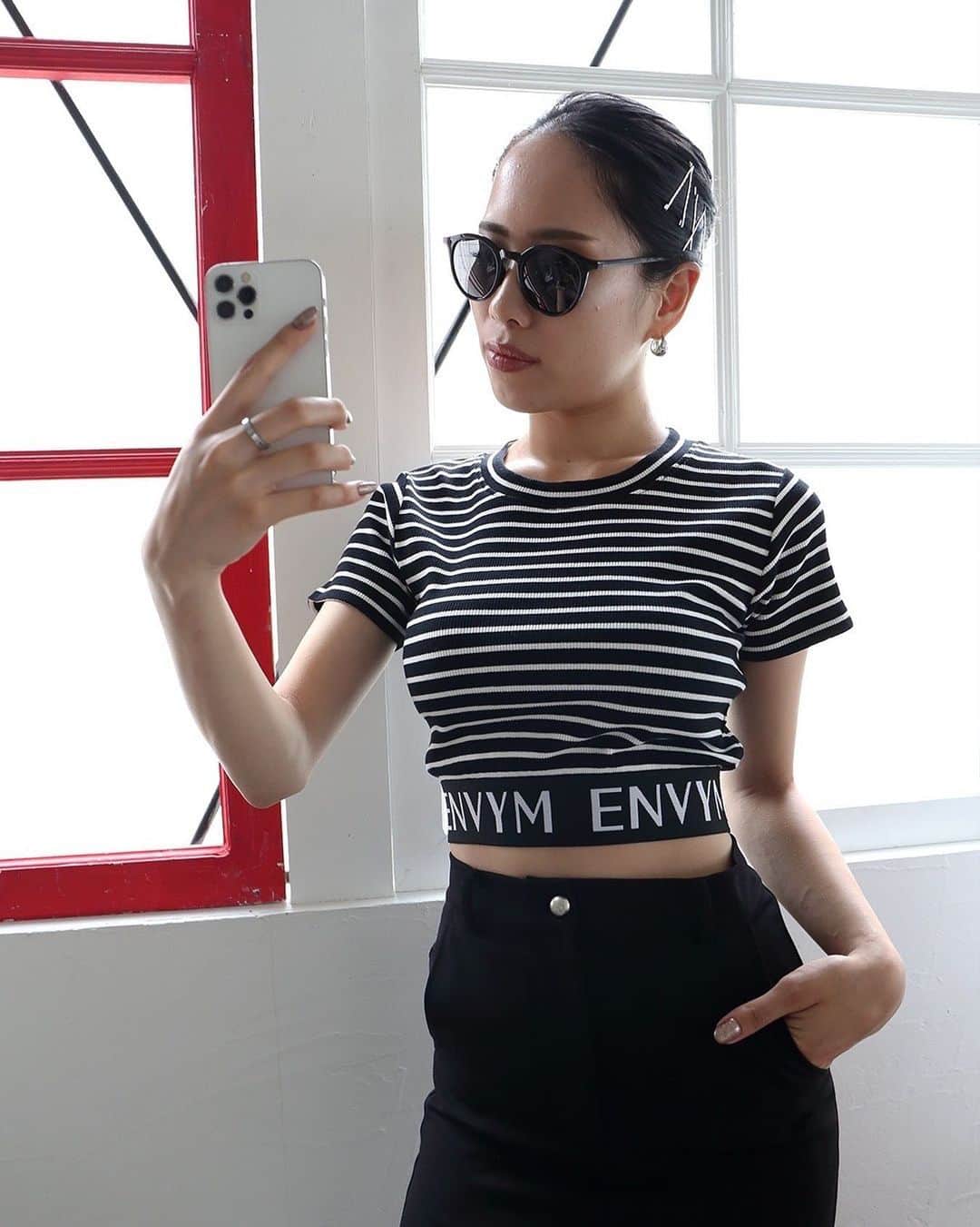 ENVYMのインスタグラム：「【𝙅𝙐𝙉𝙀 𝙞𝙩𝙚𝙢】 ⁡ ⁡ comingsoon... ⁡ ◾︎ENVYMロゴTee color / BLACK,WHITE,GREEN,MIX ⁡ ⁡ --------------------------------- ⁡ ⁡ #envym #2023ss #summer」