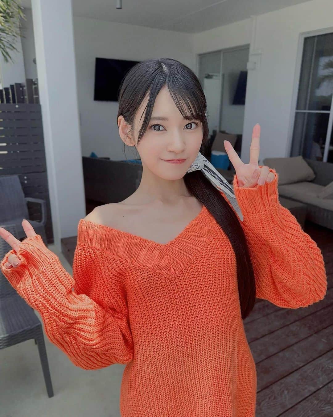 八掛うみのインスタグラム：「. こんばんは🍊」