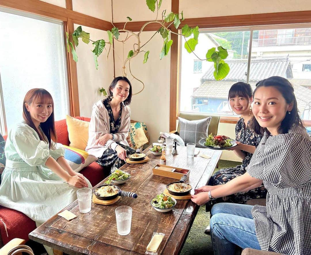 島川未有のインスタグラム：「古民家カフェ☕️ ランチもデザートも美味しゅうございました😋  #徳島#徳島カフェ#徳島ランチ#徳島スイーツ」