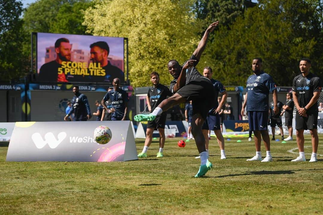 ウサイン・ボルトさんのインスタグラム写真 - (ウサイン・ボルトInstagram)「Nuh play thing @socceraid #bup」6月11日 0時16分 - usainbolt