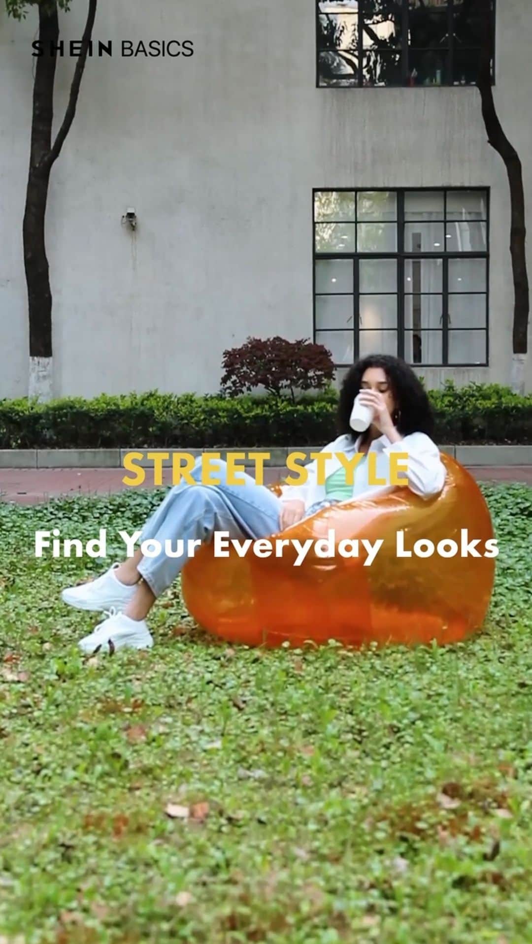 SHEINのインスタグラム：「From casual outings to fits that flex your personal style to office chic that works overtime, SHEIN BASICS are the building blocks of wonderful wardrobes 🏃💼✨  🔗:https://shein.shop/adg8zde  #SHEINBASICS #WearYourWonderful  *P.S. Only available on US/MX/AR/UK/IT/FR/DE/BR/ES/CA/JP」