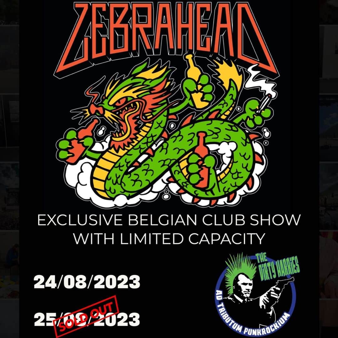 Zebraheadさんのインスタグラム写真 - (ZebraheadInstagram)「So the first “tiny” show in Begium SOLD OUT super fast.  So we added a 2nd one.  Get them tiny intimate show tickets now.  Let’s go.  This is gonna be super fun!  Tickets: https://qrco.de/be3gFL」6月11日 1時32分 - zebraheadofficial