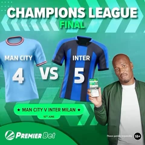 ディディエ・ドログバのインスタグラム：「🏆 Who are you backing to become Champions?   📸 Screenshot & share your correct score predictions.   📲 Play with PremierBet here: bit.ly/DrogbaPB 🔞 18+ | T&Cs apply | Please play responsibly」