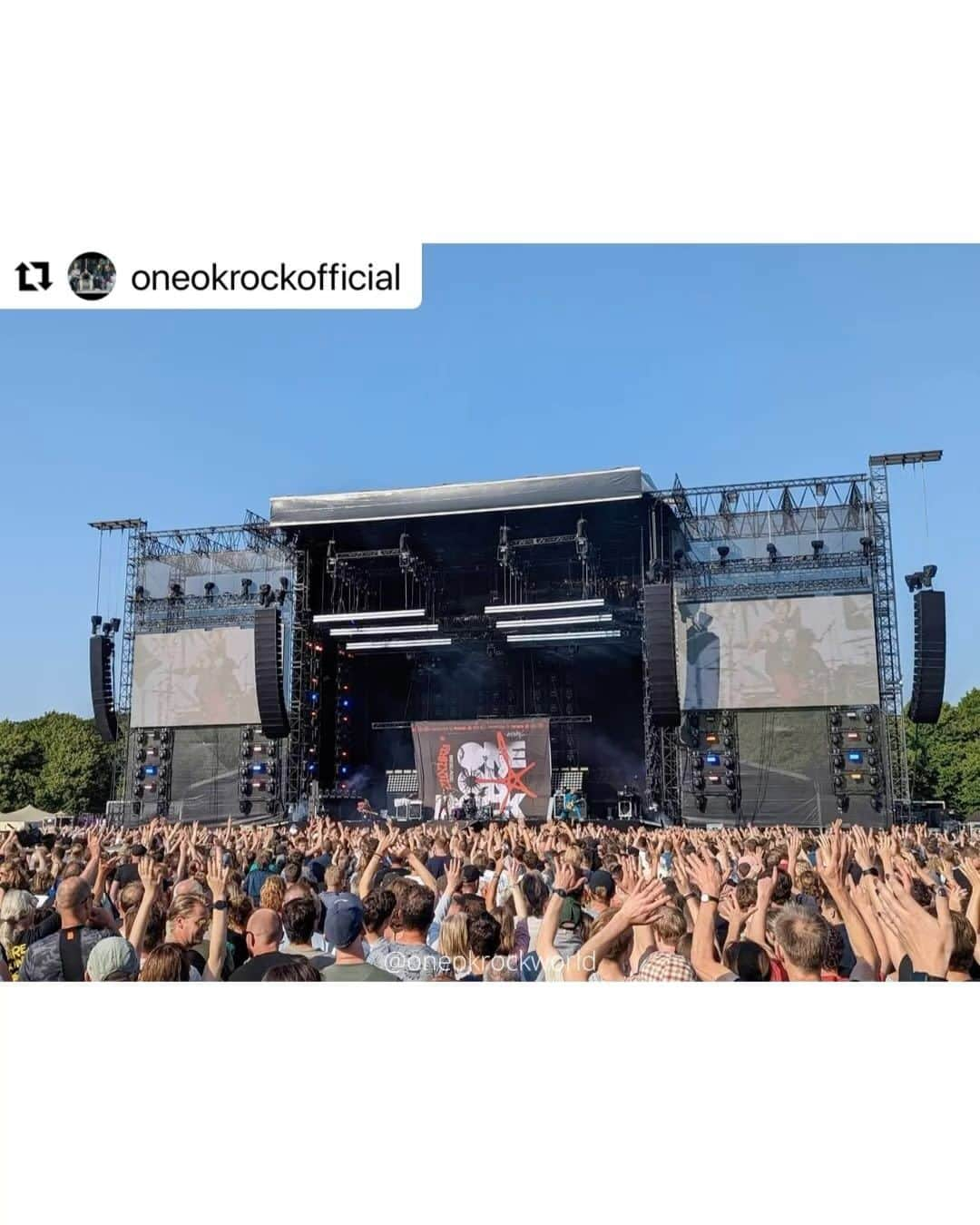 ONE OK ROCK WORLDのインスタグラム