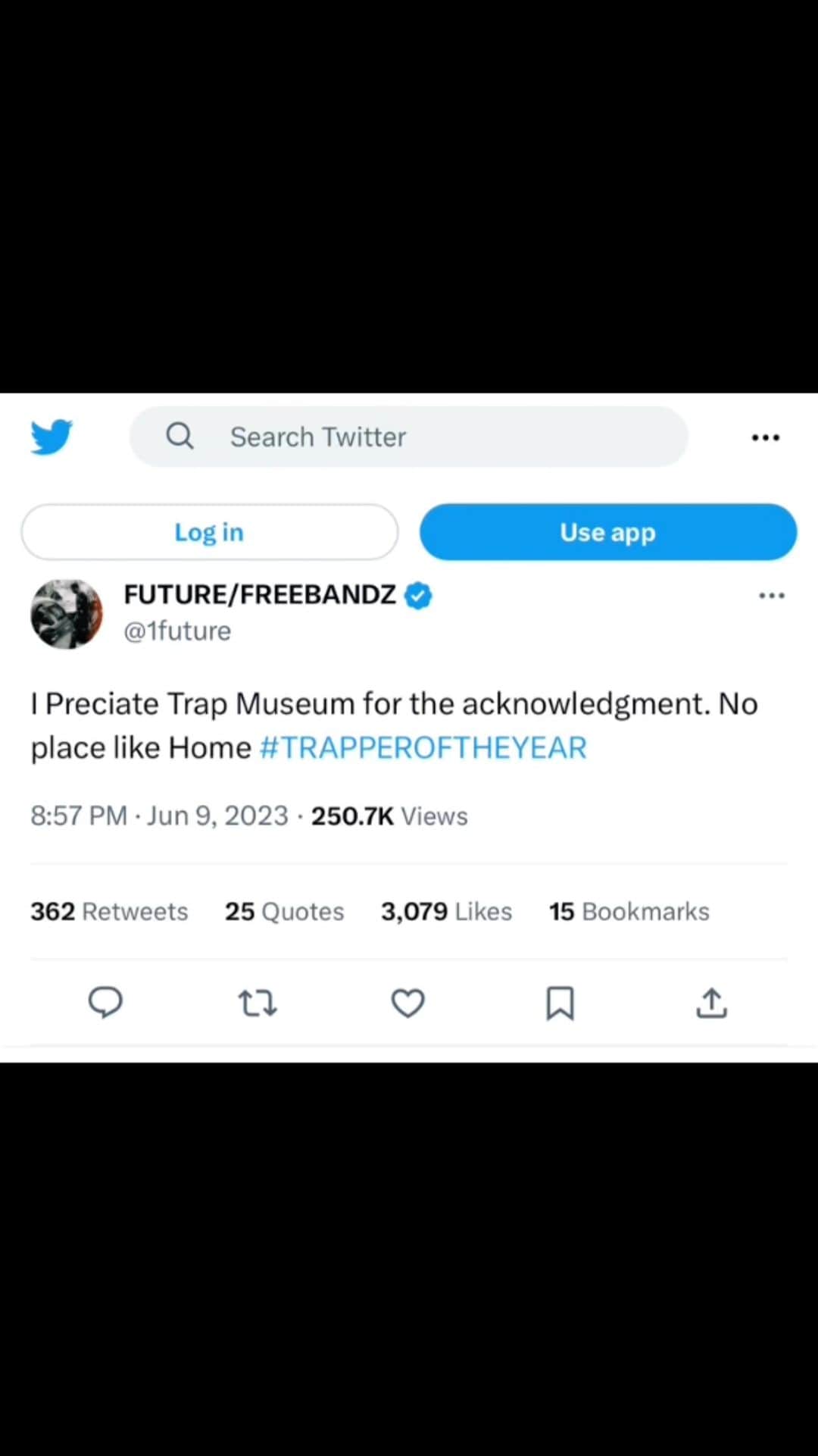 T.I.のインスタグラム：「@future Anytime King... We Happy to be able to...🫡🫡🫡 Keep Pushing it @trapmusicmuseum」