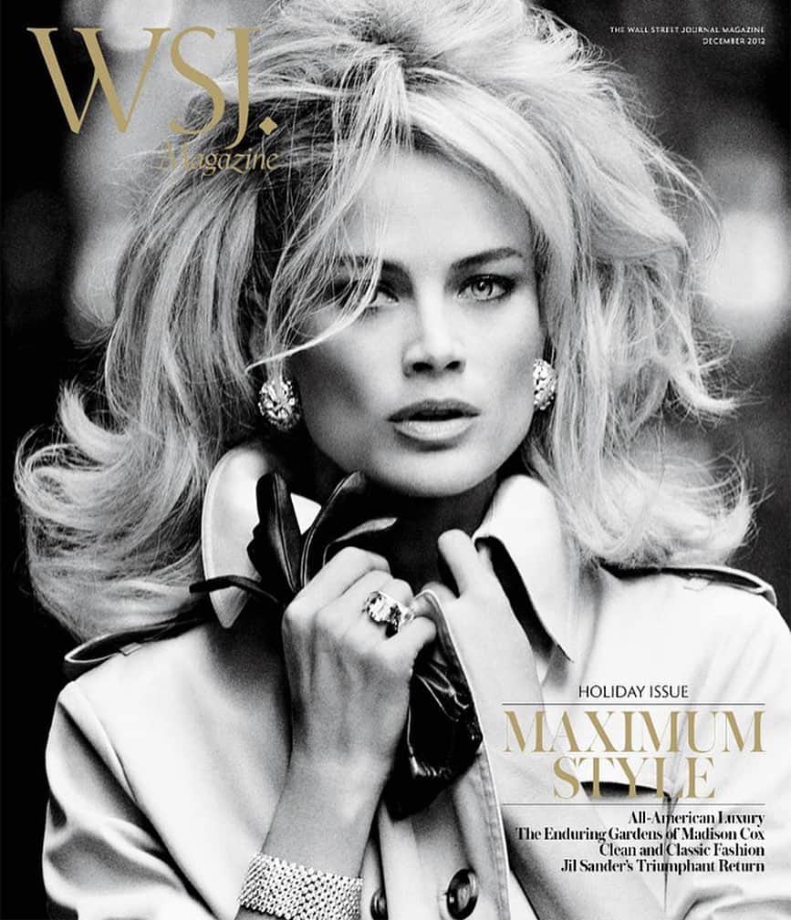 キャロリン・マーフィーのインスタグラム：「It’s been nothing less than pure joy and honor to take part in your creative journey @kristina_oneill and @magnus_berger during your time at @wsjmag I’m forever grateful for some of the most meaningful images captured in my career and having had a damn good time with the people you brought together to make it all happen.  On the flip side, I’ve been an honest fan of your unparalleled vision and coveted the editorial escape; not to mention a worthwhile reason to go out to an annual event, celebrating innovation.  Onward and forward my dear friends, can’t wait to see what you do next ❤️」