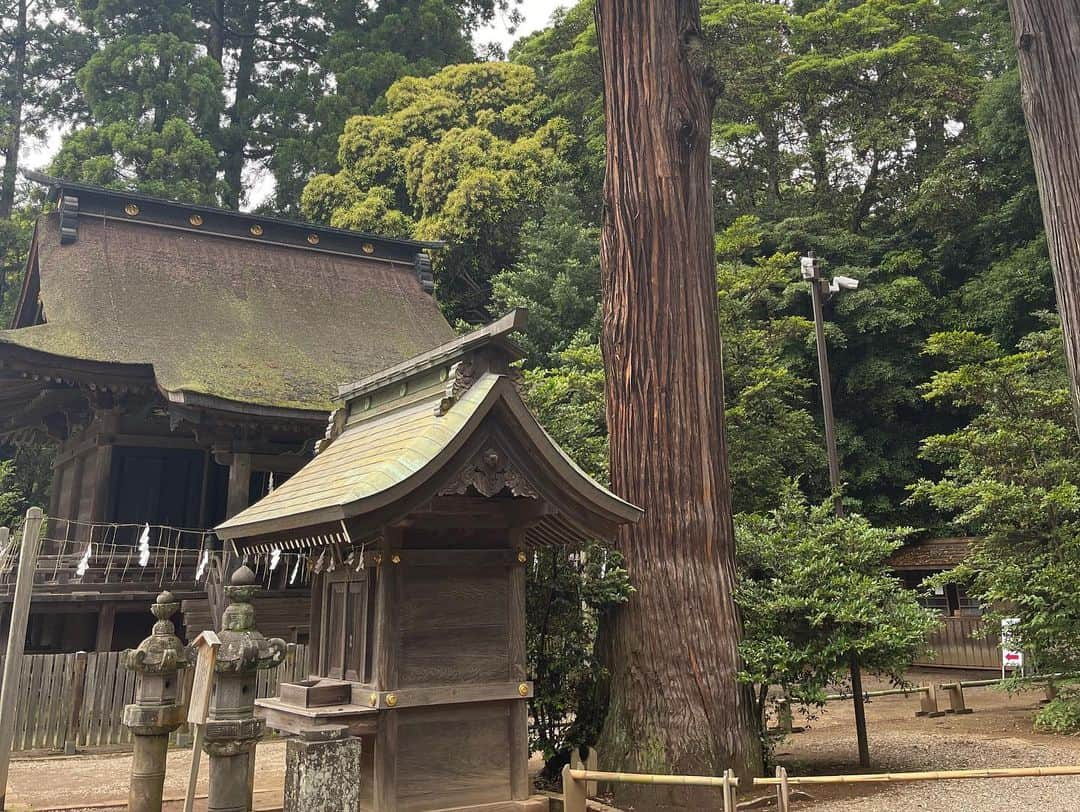 鷹木信悟さんのインスタグラム写真 - (鷹木信悟Instagram)「武道の日に武道の神様が祀られてる鹿島神宮へ参拝...⛩️ 来月開幕するG1前に良いタイミングで行けたので感謝感激であります...🙏 #鹿島神宮 #茨城県 #プロレスラー」6月11日 16時54分 - takagi__shingo