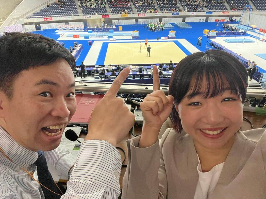 寺本明日香さんのインスタグラム写真 - (寺本明日香Instagram)「🤸‍♂️全日本体操種目別選手権大会  スポーツブルにて 全日本種目別の様子を配信しました！ メンバーはいつものメンバーということで 横田アナとオラキオさん🤗  初めての全日本の舞台で経験になっている選手もいれば 自分の得意種目を存分にアピールする選手、 日本代表がかかった大事な試合になった選手もいて 全日本種目別はいつも独特の雰囲気がありますね！  今回も素晴らしい大会でした👏 出場した選手お疲れ様でした！」6月11日 17時04分 - teramoto_asuka