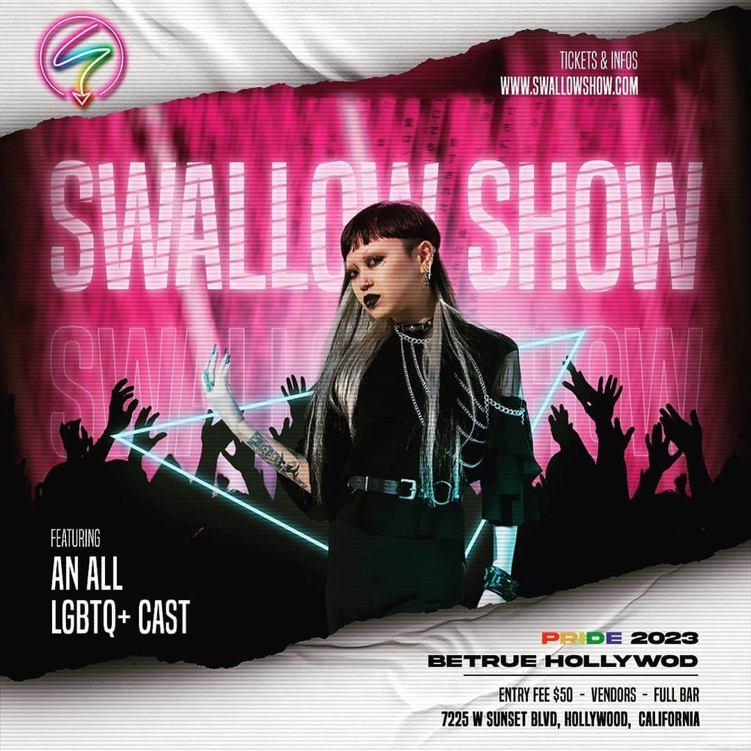 Aya Satoさんのインスタグラム写真 - (Aya SatoInstagram)「🖤👽🍄 SWALLOW SHOW🍄👽🖤We have 3 more shows left 🖤👽🍄👽🖤 Who’s missing the show???   Nobody won’t missing it 🍄🍭  If you need to  Inspire/ Laugh /Excitement /Drink / Swallow!!!!! 🍄🍄 We have everything you need there 🖤👽🖤  Come and join our world 🖤👽🖤」6月11日 9時06分 - ayasato_official