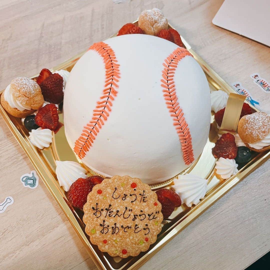 原口あきまささんのインスタグラム写真 - (原口あきまさInstagram)「#次男坊の誕生日ケーキ #野球小僧⚾️」6月11日 11時28分 - akimasa_haraguchi