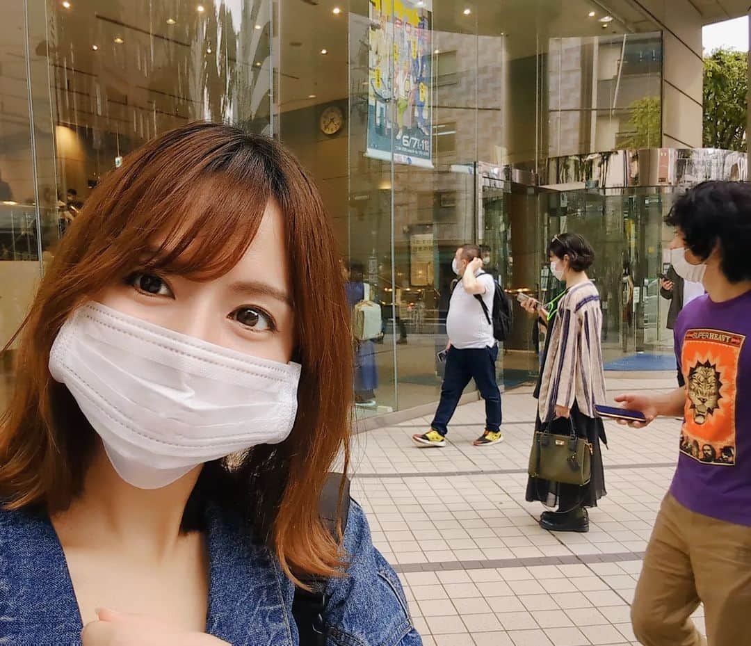 浜田真衣のインスタグラム：「#ラフカット⁡ っていう舞台観た✧︎*。 ⁡⁡ ⁡@新宿 素敵な思い出✍︎︎︎✧︎*。」