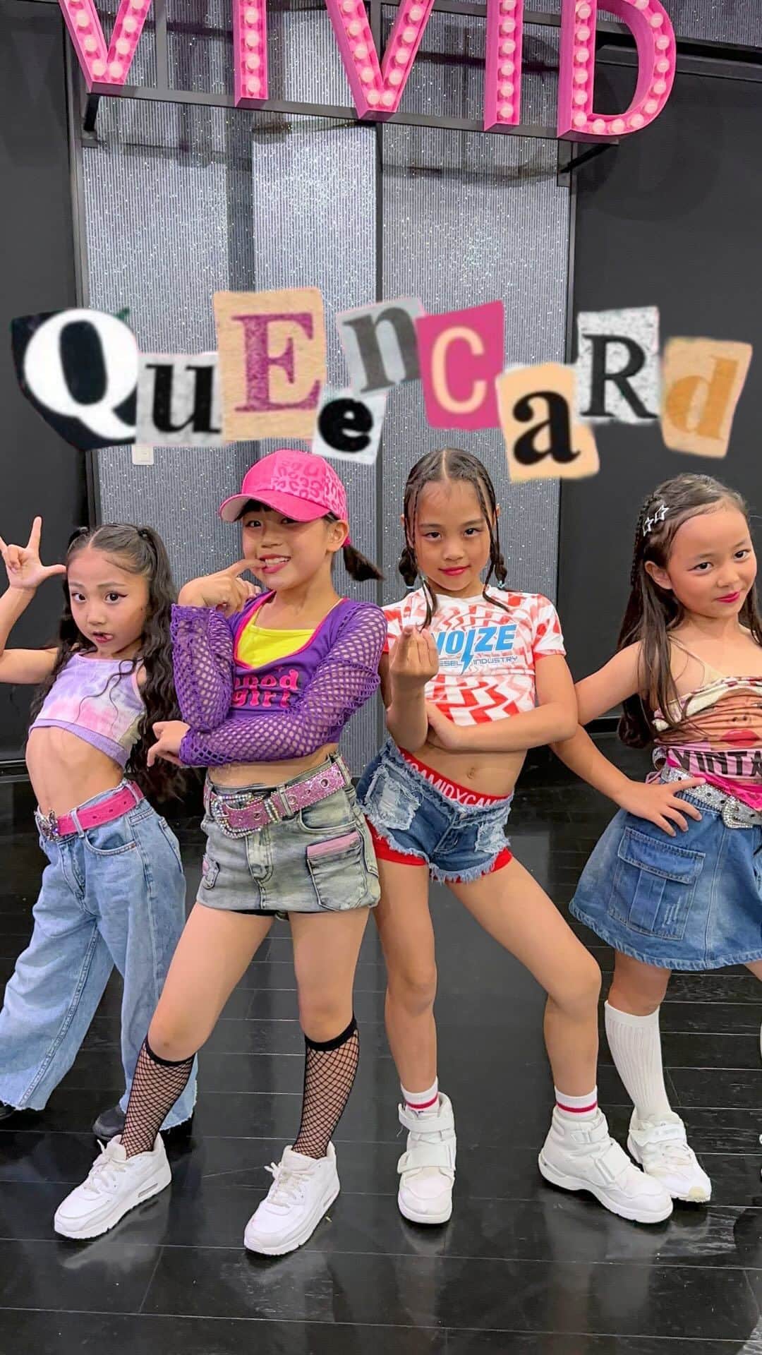 Ruuのインスタグラム：「🃏♦️QUEENCARD♦️🃏 @official_g_i_dle  小2チームちりりったま💘🫧 個性バラッバラの4人🤣🤣🤣🤣🤘🏻見事に性格が違いますwww」