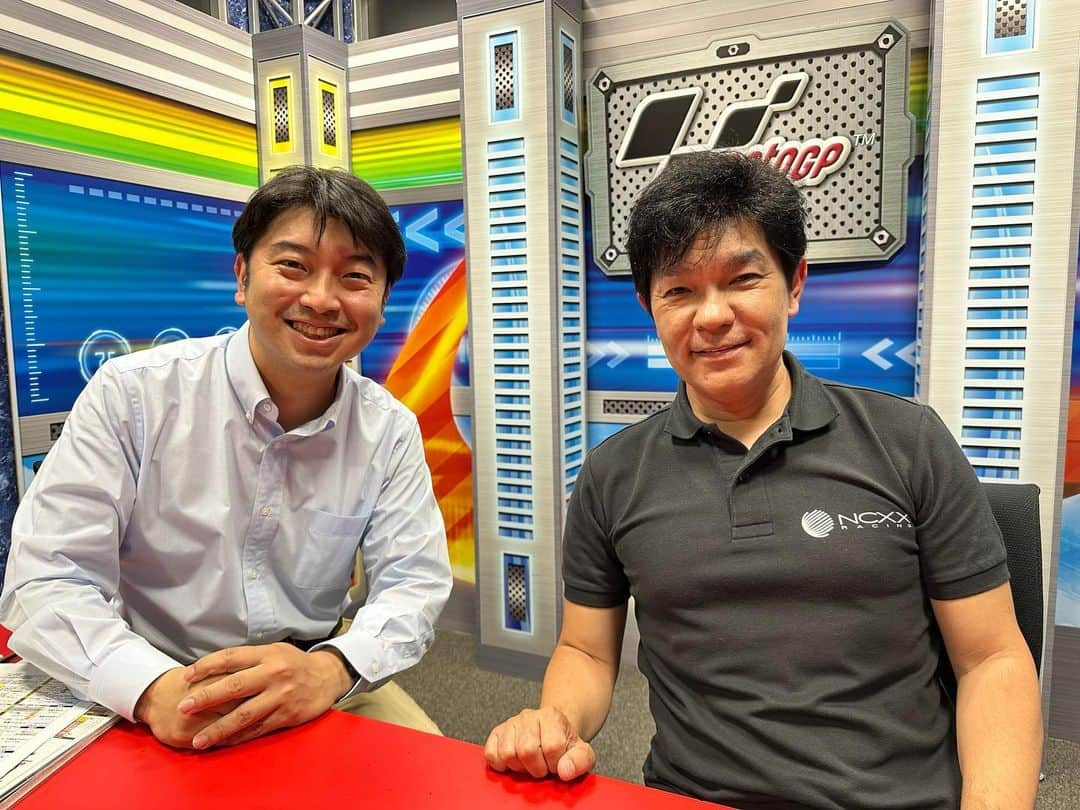 原田哲也のインスタグラム：「日テレMotogp解説！ #motogp#日テレmotogp」