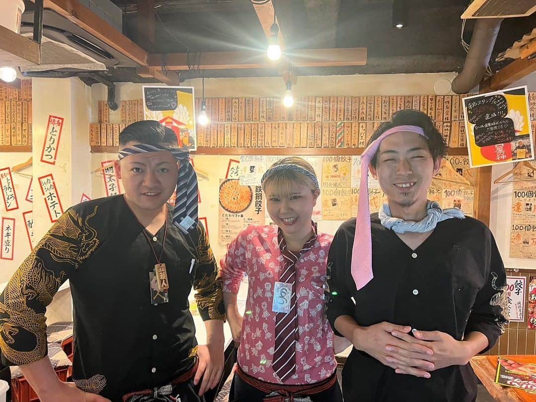 【屋台屋 博多劇場】鉄鍋餃子 もつ鍋 串焼き おでんのインスタグラム